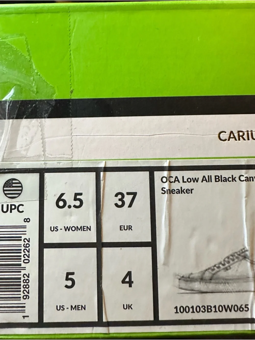 **NEW** Cariuma OCA Low-Top Sneaker size 6.5 women/5men - Picture 6 of 6